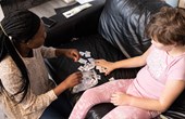 Laura Adeyefa is a foster carer with Essex County Council, offering a respite break for mum Laura and her disabled child Lizzie.