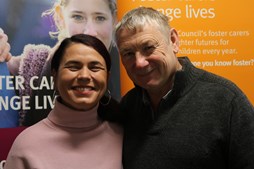 maria and phil, foster carers